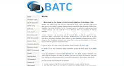 Desktop Screenshot of batc.org.uk