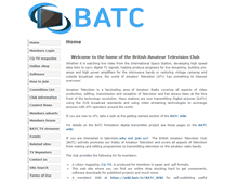 Tablet Screenshot of batc.org.uk