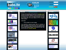 Tablet Screenshot of batc.tv